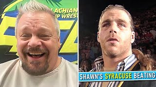 Shane Douglas on Shawn Michaels Syracuse Beating [upl. by Inavoig535]