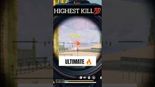 quotHIGHEST KILLquot FREE FIRE NEW GAMEPLAY FREE FIRE shortsfeed shorts short [upl. by Maria540]