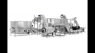 Robolabs commercial popcorn production line [upl. by Odnolor]