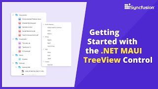 Getting Started with the NET MAUI TreeView Control [upl. by Aynot429]