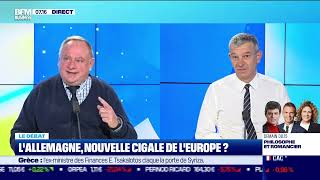 Nicolas Doze face à JeanMarc Daniel  Lallemagne la nouvelle cigale de lEurope [upl. by Arodoeht]