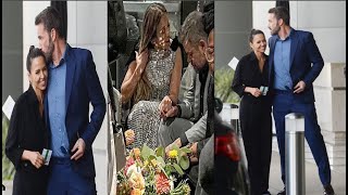 Ben Affleck Kisses Matt Damons Wife Lucianas Head Amid Jennifer Lopez Divorce [upl. by Moriah]