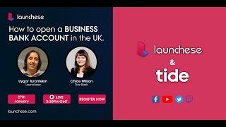 How to Open a Business Bank Account in the UK for NonResidents with TIDE [upl. by Seiter285]