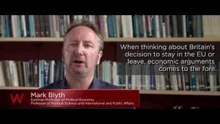 Mark Blyth on the Brexit vote [upl. by Sewell]