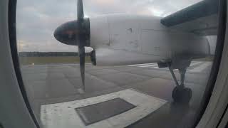 âś Start z Bydgoszczy do Warszawy  PLL LOT  Bombardier Q400 âś [upl. by Nathanial520]