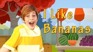 I Like Bananas  English Songs for Kids with Lyrics [upl. by Leerzej]