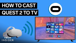 How To Cast Oculus Quest 2 To TV [upl. by Carrnan]