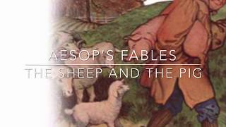 Aesop’s Fables The Sheep and the Pig Narrated by Jon Wilkins [upl. by Bobbi]