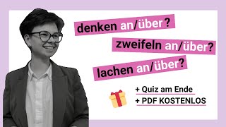 17 Verben  Präpositionen A1 A2 B1 B2 C1  MiniUnterricht mit Yuliia präpositionen [upl. by Mahgem388]