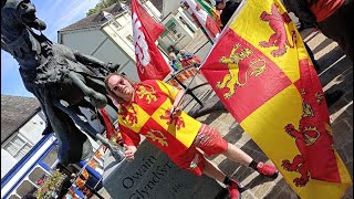 Owain Glyndwr Day Parade in Corwen 2024 [upl. by Nagn]