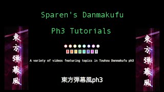 3 Touhou Danmakufu ph3 Tutorial  Using Ascent Loops and More [upl. by Gervase]