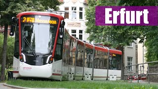 Doku Neue Straßenbahnen für Erfurt 2021  Stadler Tramlink [upl. by Yeltrab]