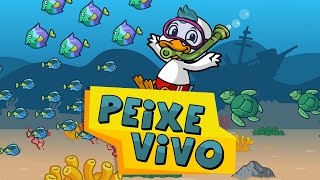 Patinho Tuga  Peixe Vivo Desenho Infantil [upl. by Ahsilahs]