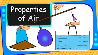 Science  Air Properties and Experiments  English [upl. by Kcirddec]