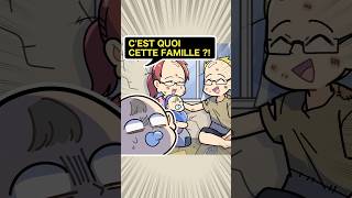 IL SE RÉINCARNE DANS UNE FAMILLE HORRIBLE MAIS 😱 humour animation [upl. by Eimor]