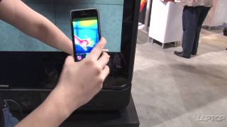 FLIR One Thermal Imaging for iPhone  CES 2014 [upl. by Germain]