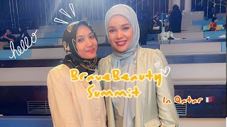 Brave Beauty Summit in Qatar 🇶🇦 with Dewi Sandra Puteri Tanjung amp Ayana Moon wardahevent qatar [upl. by Granniah52]