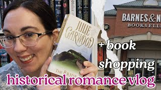 Historical Romance Reading Vlog  The Bride by Julie Garwood  book shopping  Episode 1 [upl. by Perdita]