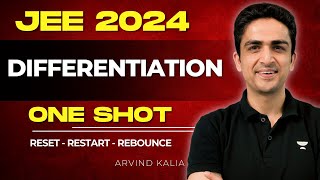 Differentiation One Shot  JEE Main 2024  RRR [upl. by Aivul528]