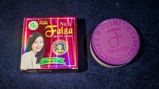 Faiza Beauty cream Bangla Review  Skin whitening cream BD [upl. by Genet864]