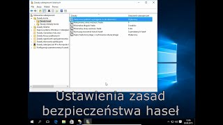 Jak zmienić ustawienia zasad bezpieczeństwa hasła w Windows [upl. by Eetak]