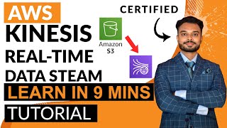 AWS Kinesis end to end Tutorial [upl. by Elnukeda461]