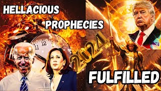 HELLACIOUS PROPHECIES 2024 FULFILLED  DONALD TRUMP  JOE BIDEN amp KAMALA HARRIS   With Joe Kennedy [upl. by Strader]