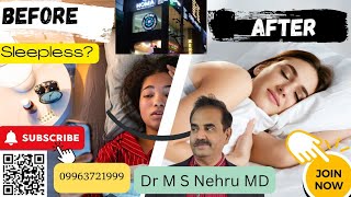 2 Simple Things for Sleeping Betterhoma health care DR M SURENDRA NEHRU MD [upl. by Ecnarrot]