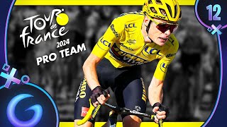 TOUR DE FRANCE 2024  PRO TEAM FR 12  Leader malade [upl. by Airym]