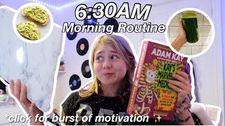 My 630AM Productive Homeschool Morning Routine REALISTIC Of A 12 Year Old Will MOTIVATE YOU [upl. by Eusadnilem]