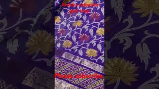 New Hit Collectionsuper hit specialPure Dola silk saree with Rishika collection and vlogs [upl. by Euell]