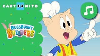 Porky Makes Perfect Song  Bugs Bunny Builders  Cartoonito [upl. by Savior]