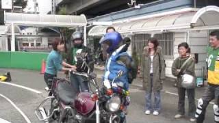 バイク用エアバッグ体験 in 1Day HRS [upl. by Noni]