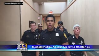 Virginia Officers LipSync To Uptown Funk In Viral Video [upl. by Zenas]