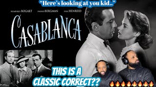 MOVIE REVIEW  CASABLANCA THE 1942 CLASSIC  RECAP REACTION [upl. by Roots]