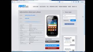 كيف تحصل على معلومات لأي هاتف عن طريق رمز IMEI [upl. by Ilke]