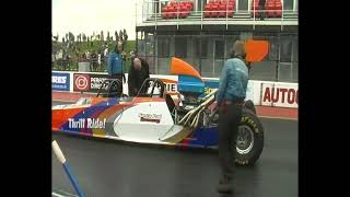 throwbackthursday  My 2 seater dragster ride  Santa Pod 2014 [upl. by Araic]