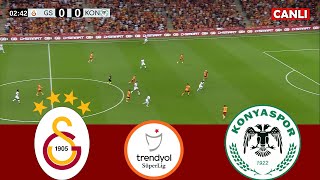 GALATASARAY KONYASPOR MAÇI CANLI İZLE [upl. by Helsie207]