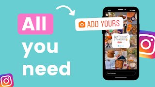 Everything you need to know “Add Yours” Instagram Story feature Full Tutorial [upl. by Inaliel892]