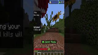 KILLED MURDERER 2 IN MINECRAFT MURDER MYSTERY minecraft gaming minigames [upl. by Anuat]