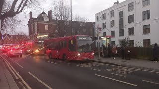 Countdown until christmas day 2225  YY13 VKO leaving South Croydon South end after a curtail [upl. by Diley705]