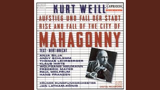 Aufstieg und Fall der Stadt Mahagonny Act I Oh show us the way to the next whisky bar Jenny [upl. by Madai947]