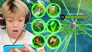 FANNY ALL GREEN BUILD NAPAKASAKIT  Mobile Legends [upl. by Dickson]