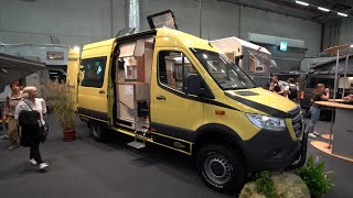 Wohnmobil 2022 in kompletter Handarbeit CS Reisemobile Independent Sprinter 4x4 Made in Germany [upl. by Bj130]