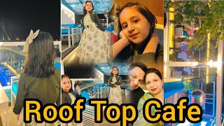 Delhi Most Favourite Roof Top Cafe🍽️ near Signature Bridge [upl. by Netsirc]