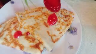 CRÊPES RECIPE  Easy Crêpes Batter [upl. by Adihahs]