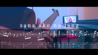 【TAB】sana ako na lang  heiakim ver【Guitar Cover】 [upl. by Petra]