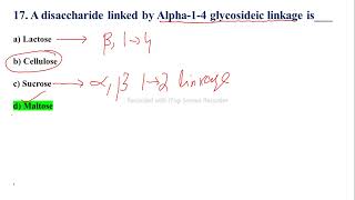 TestCarbohydrates amp Lipids Discussion by MJSChemistry with MJSppsckppscFpsc [upl. by Lezirg]