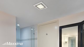 Luvoni by Maxxima  70 CFM Bathroom Exhaust Fan 2 Sones Quiet Operation with Builtin LED Light [upl. by Eloccin]