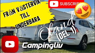 16 Vi kopplar på i Västervik Resort och kopplar av bokstavligen på ÖLAND 😍Campingliv [upl. by Aitret]